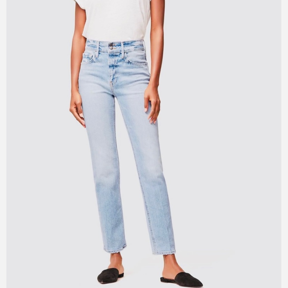 NWT FRAME Le Sylvie Straight Heritage